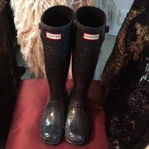 *SALE* Starcloud Tall Glitter Rain Boots